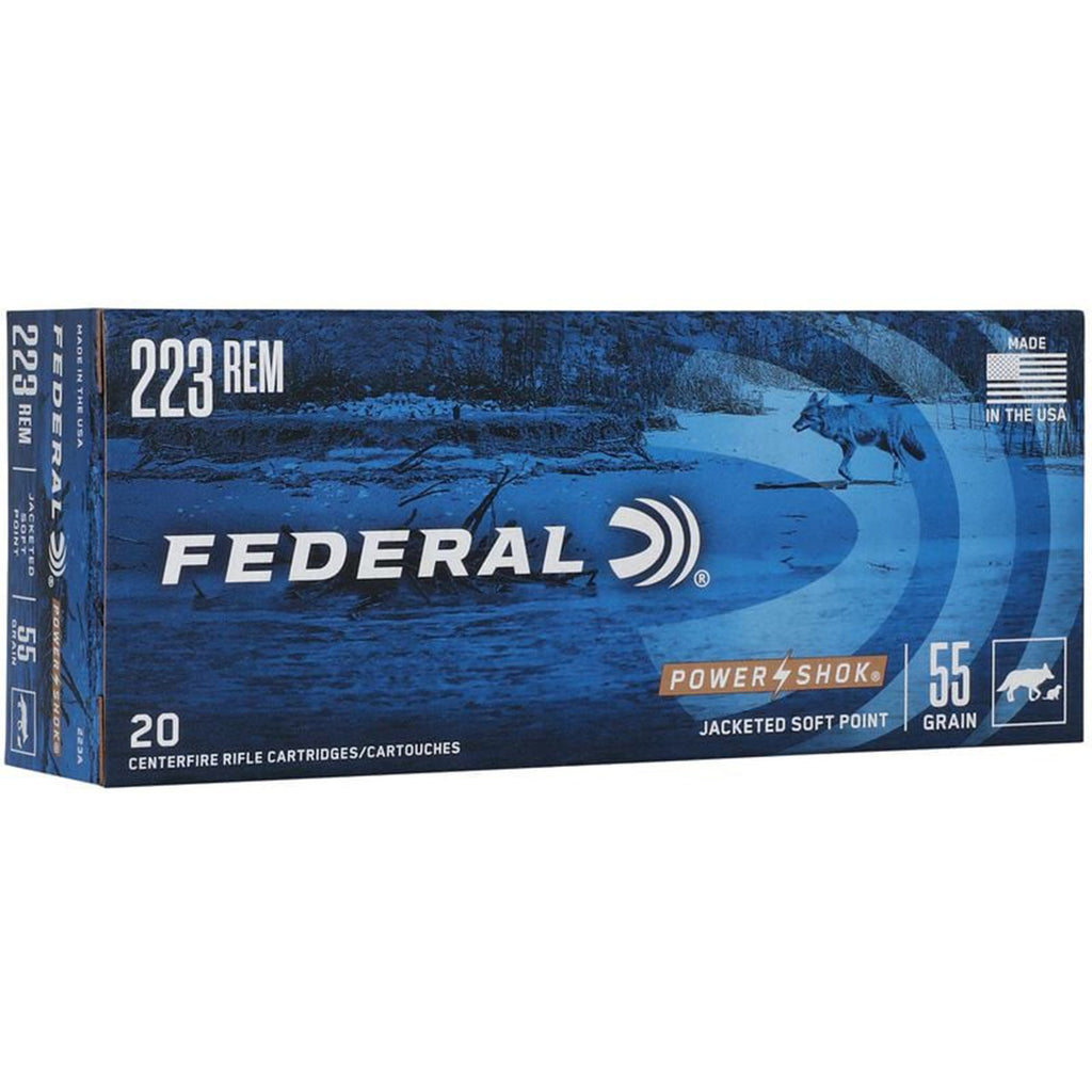 223 Rem 55gr SP Power-Shok