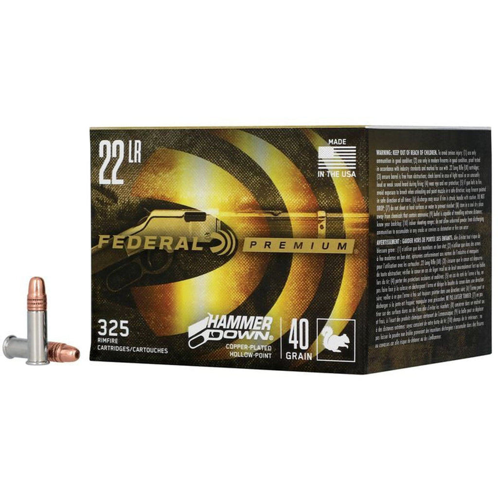 22LR 40gr CP HP Hammerdown