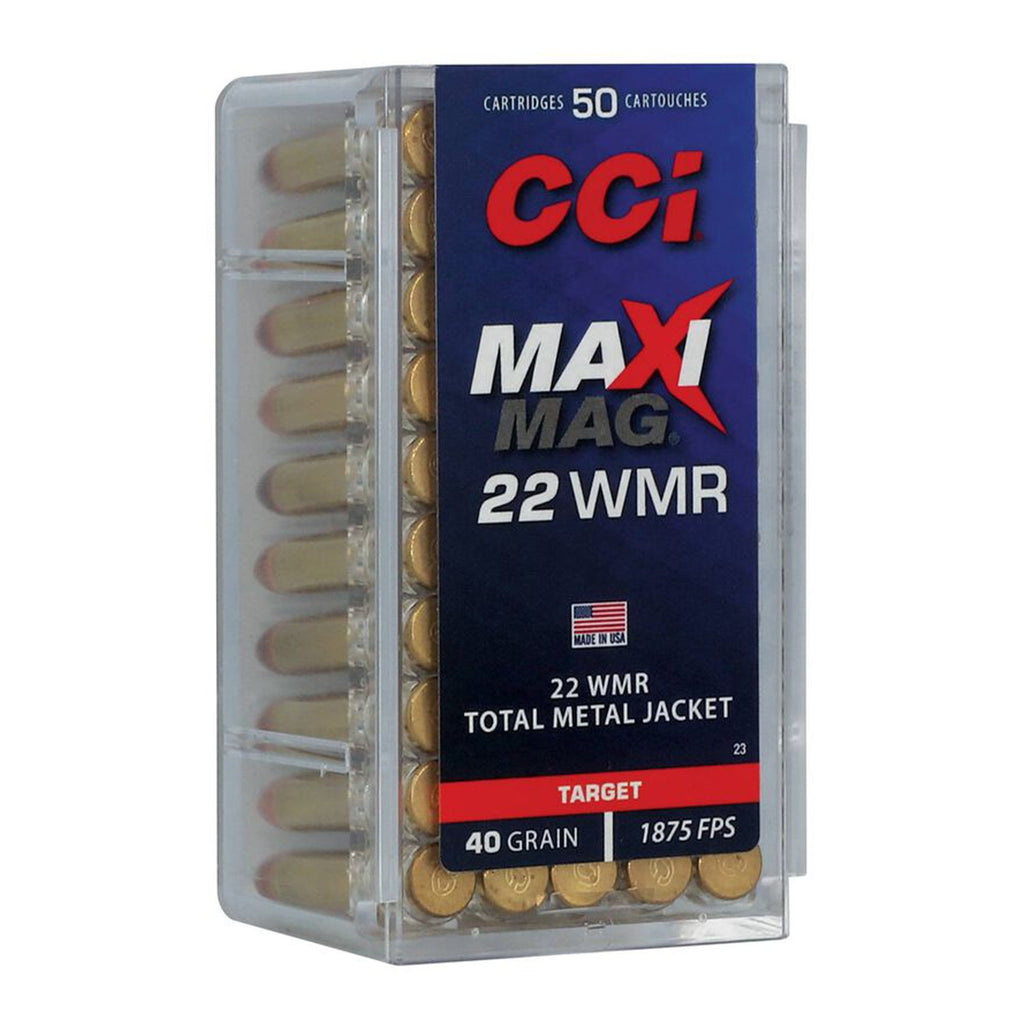 22 WMR Maxi Mag 40gr TMJ 1875fps