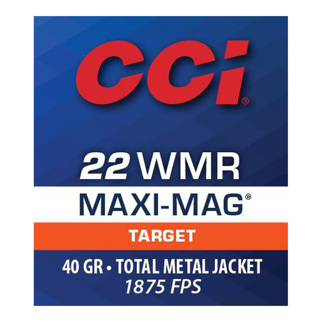 22 WMR Maxi Mag 40gr TMJ 1875fps