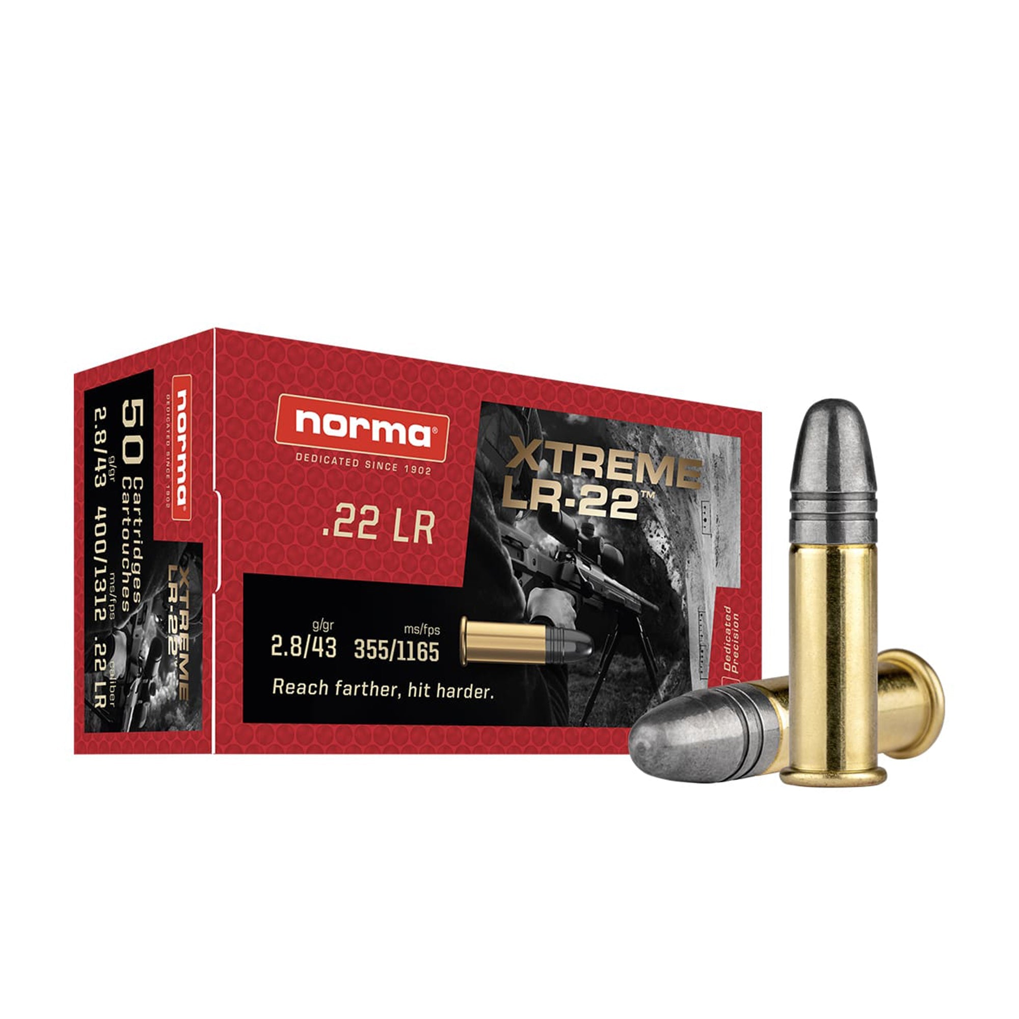22LR Xtreme Lr-22 43gr LRN