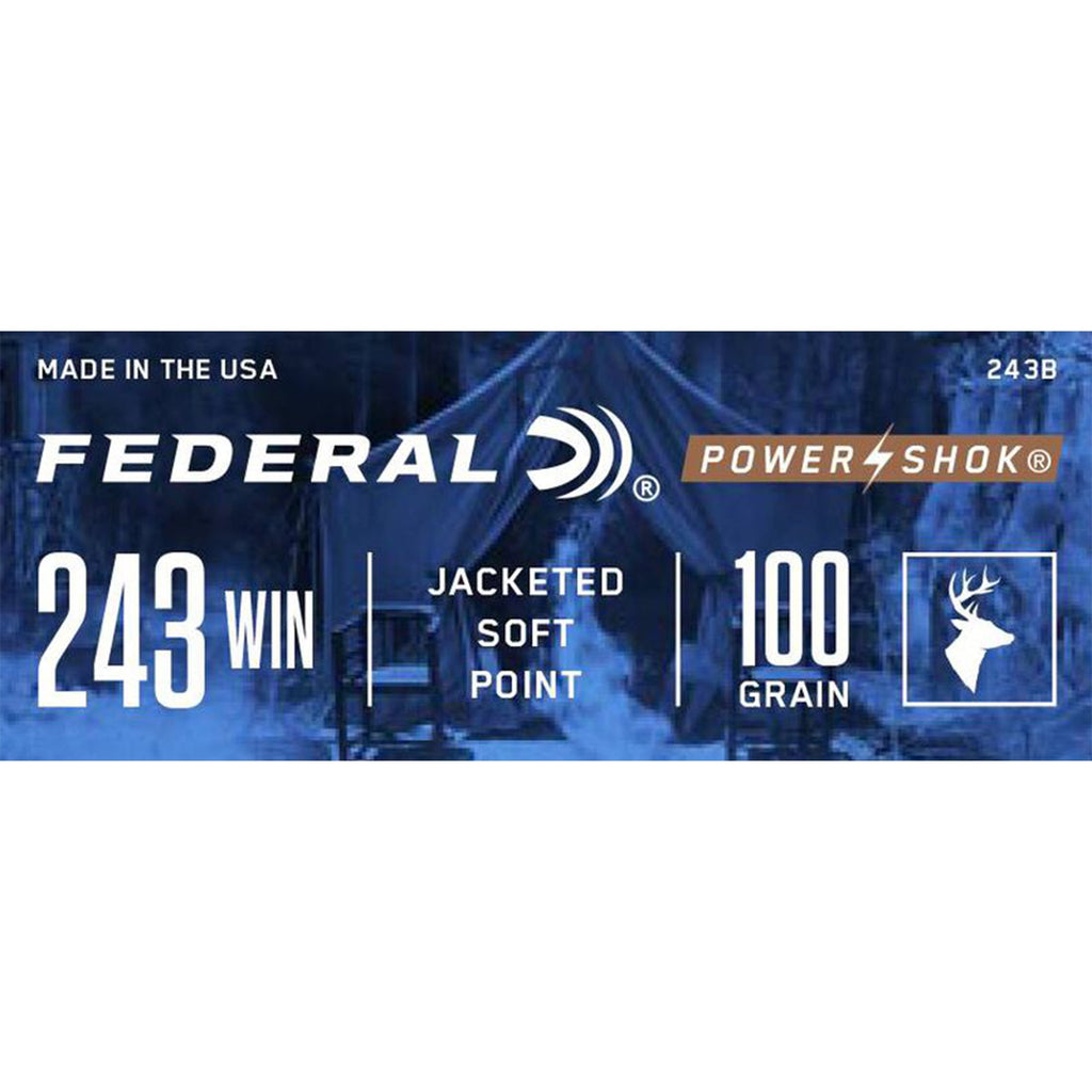 243 Win 100gr SP Power-Shok