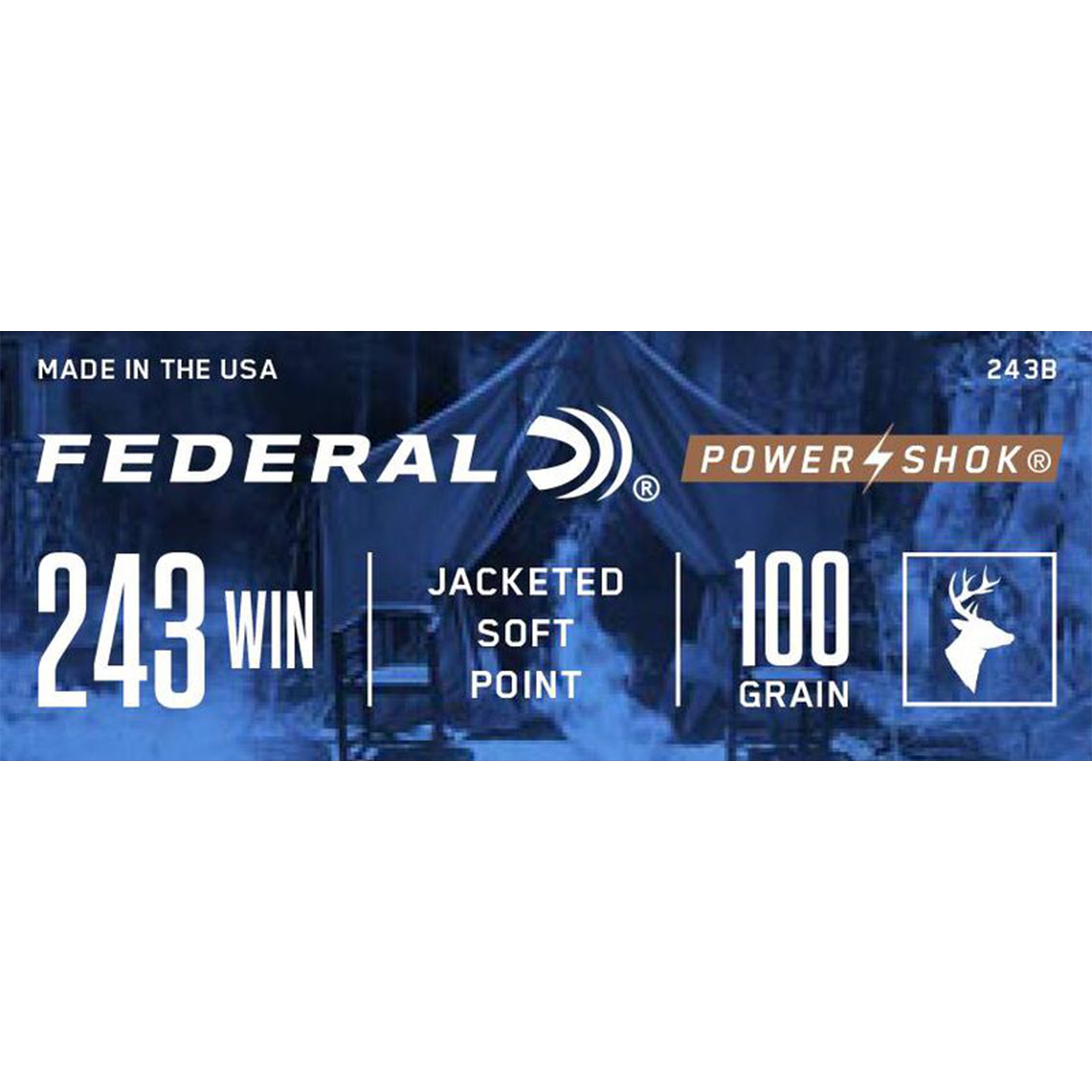 243 Win 100gr SP Power-Shok