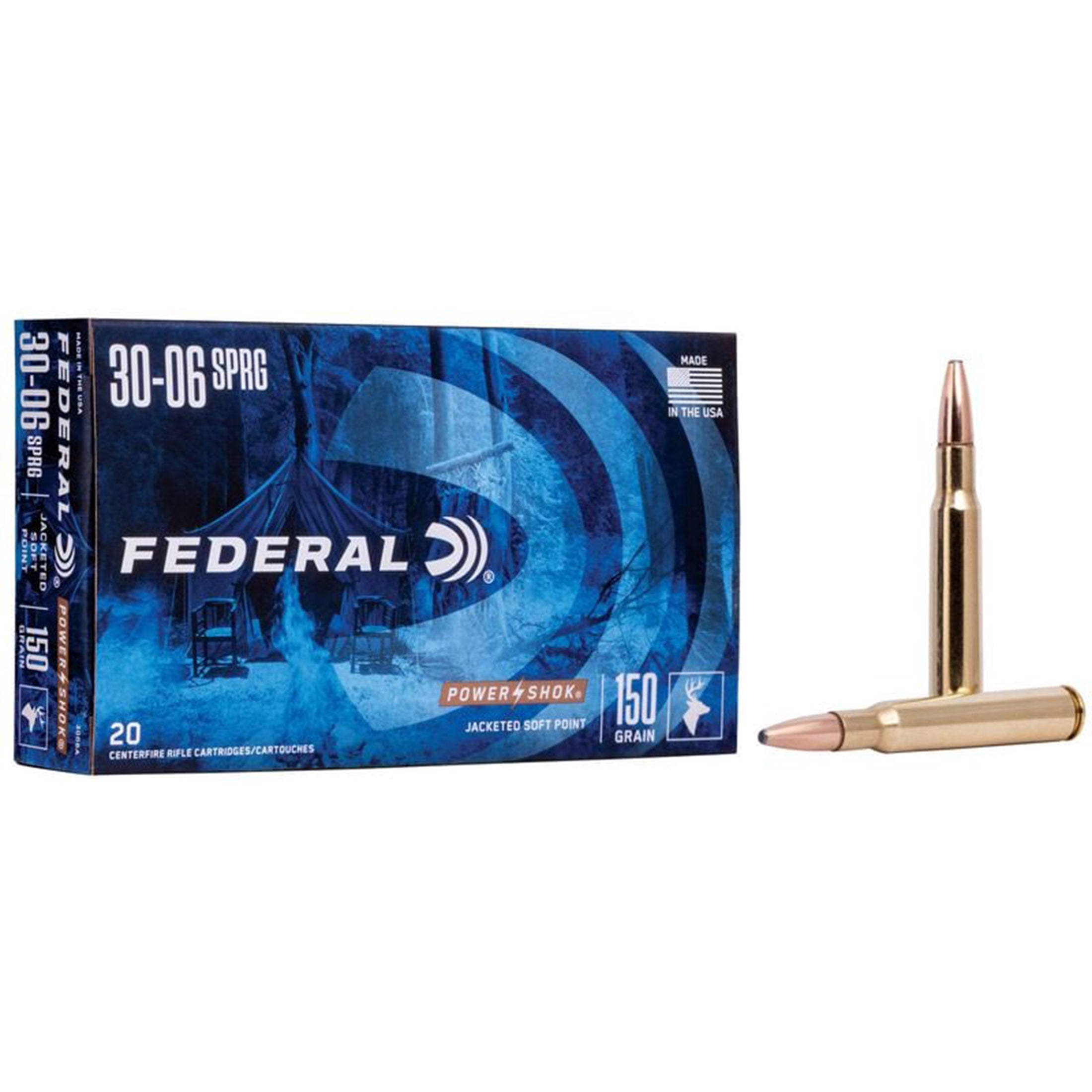 30-06 SPr 150gr SP Power-Shok