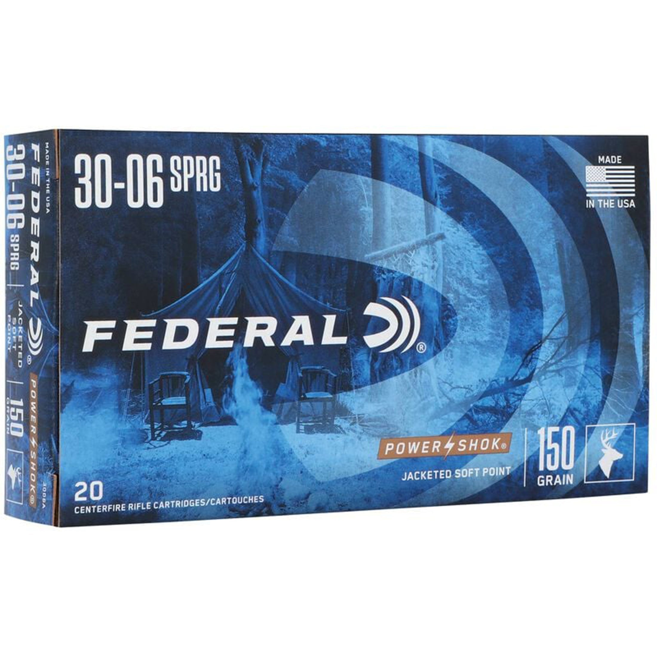30-06 SPr 150gr SP Power-Shok