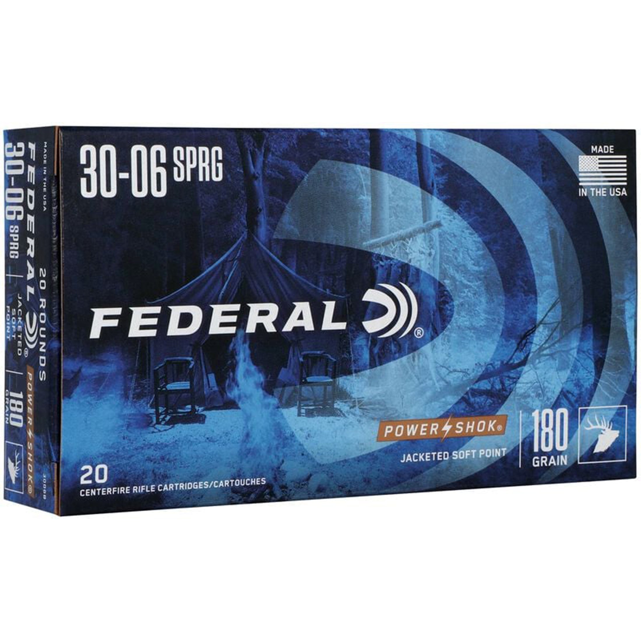 30-06 SPr 180gr SP Power-Shok