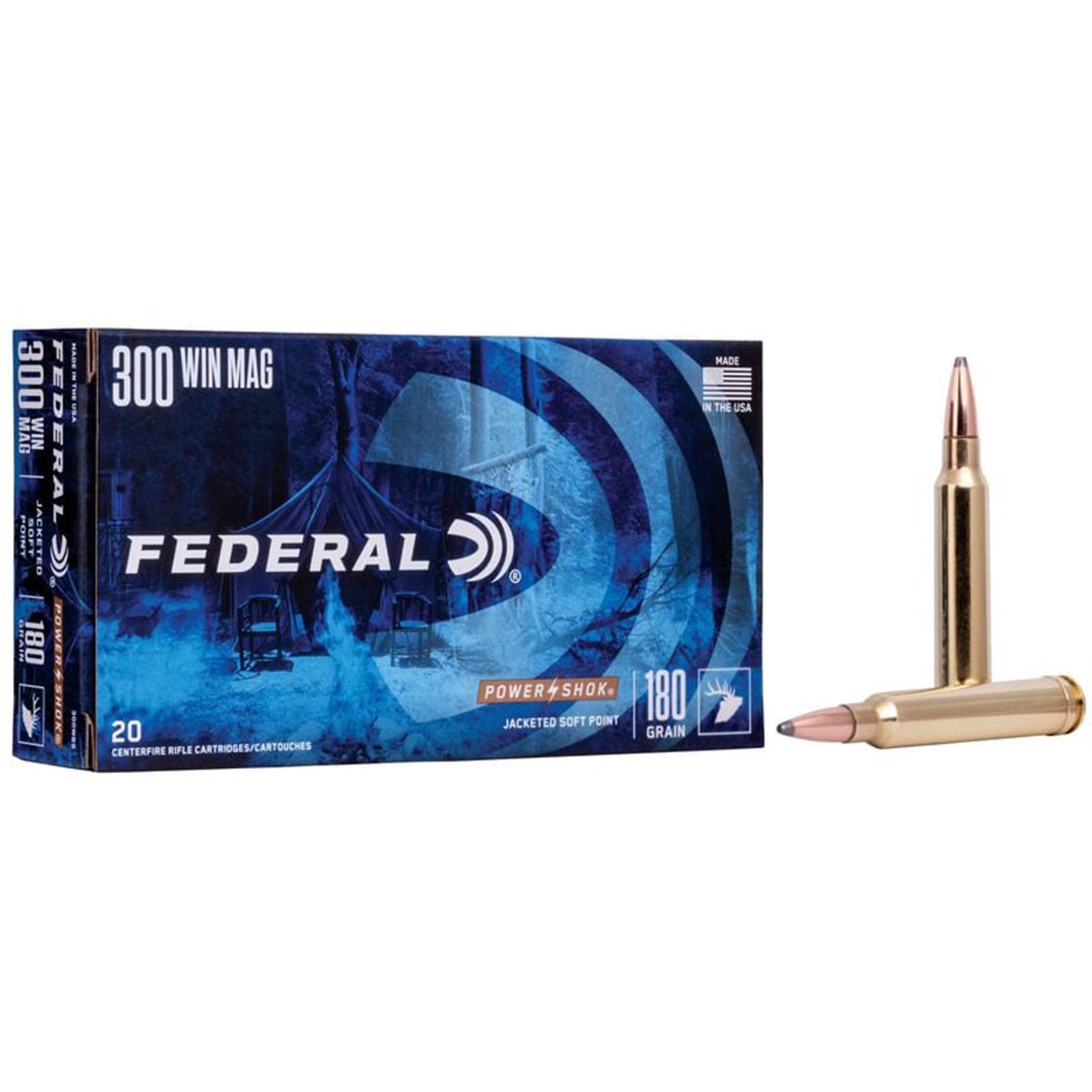 300 Win Mag 180gr SP Power-Shok