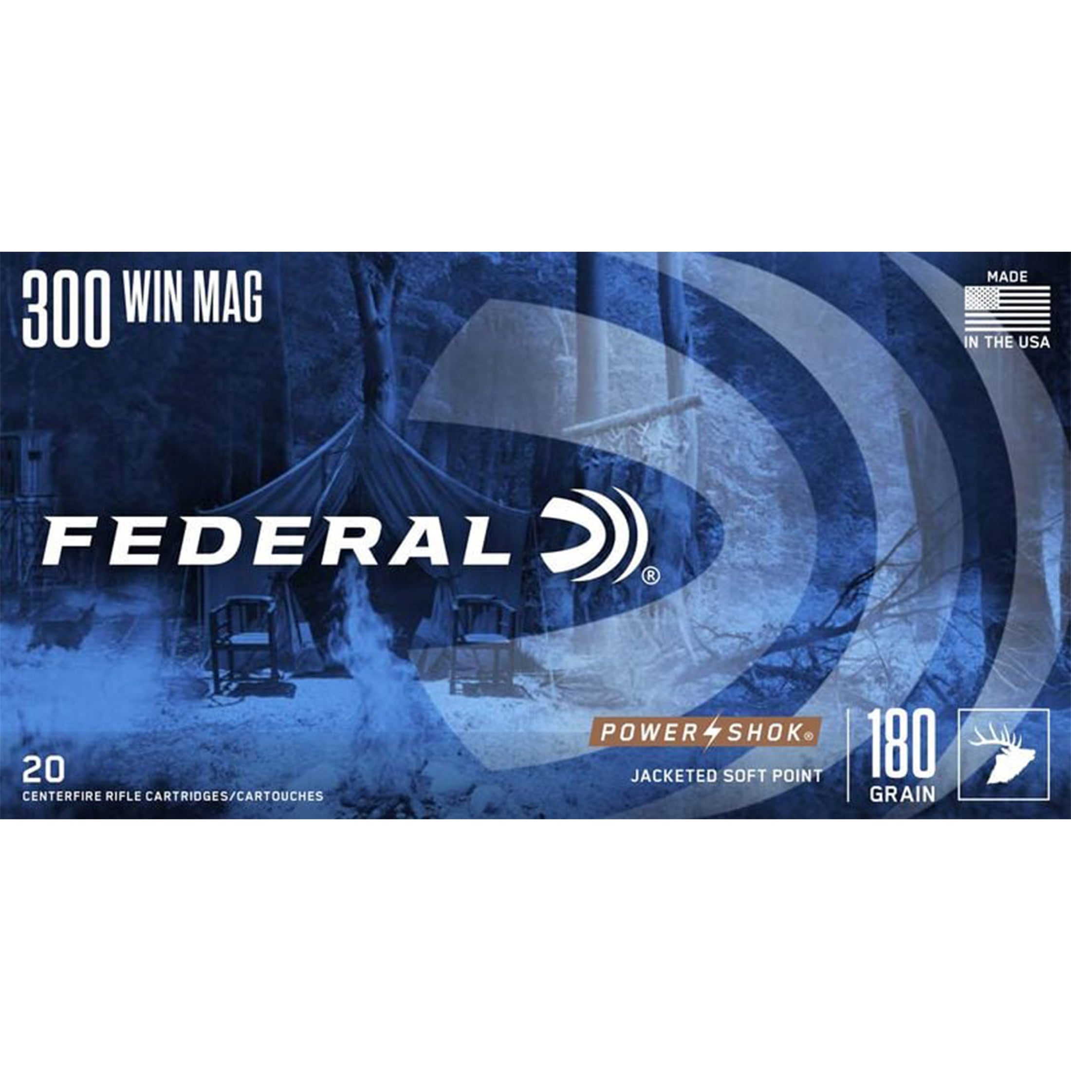 300 Win Mag 180gr SP Power-Shok