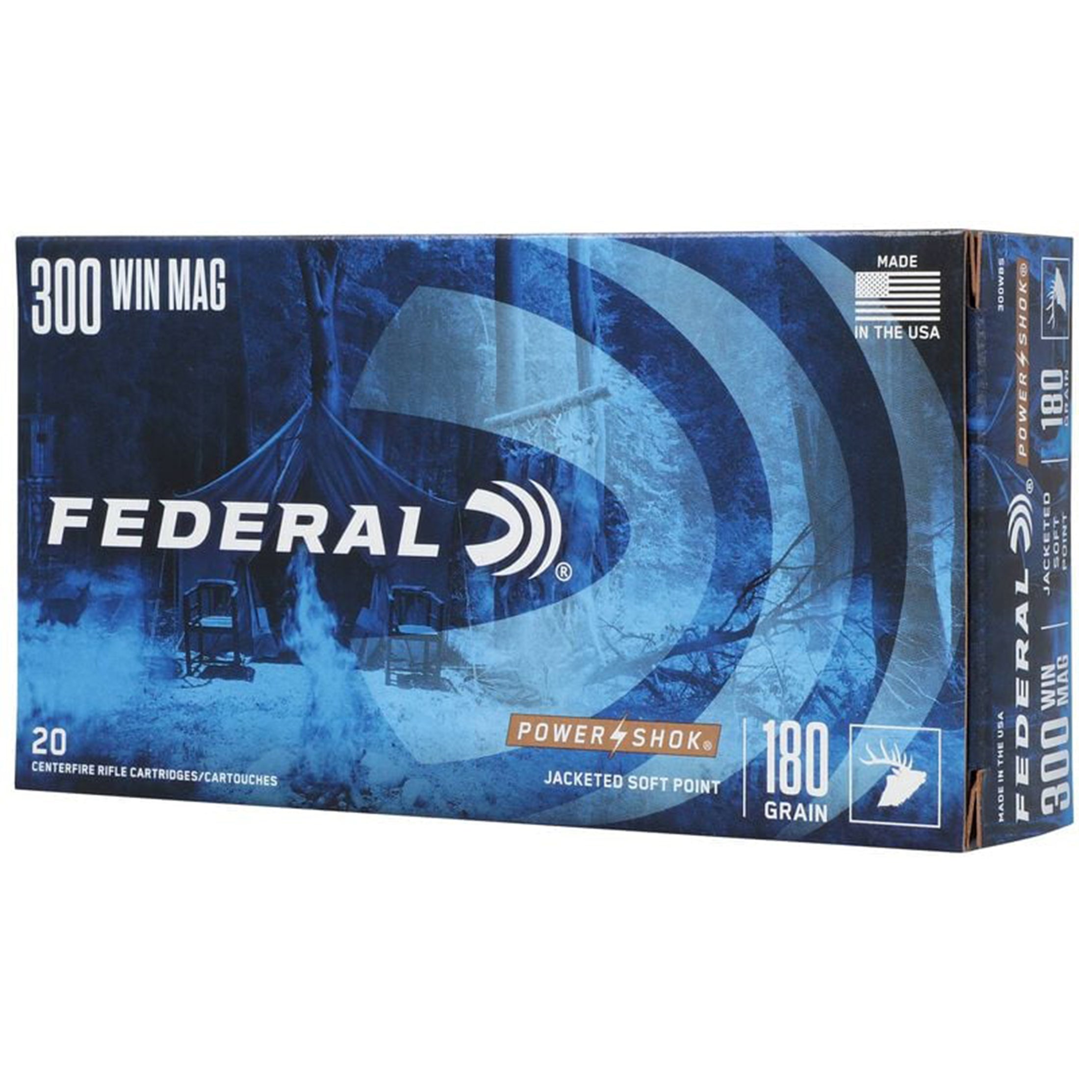 300 Win Mag 180gr SP Power-Shok