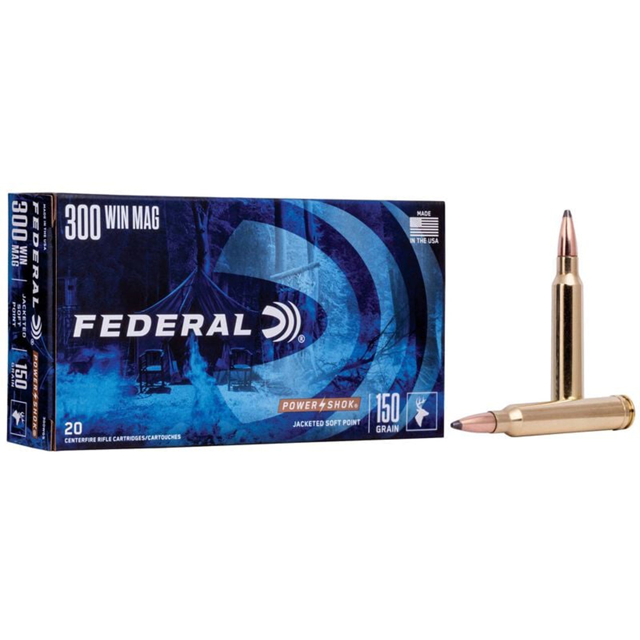 300 Win Mag 150gr SP Power-Shok