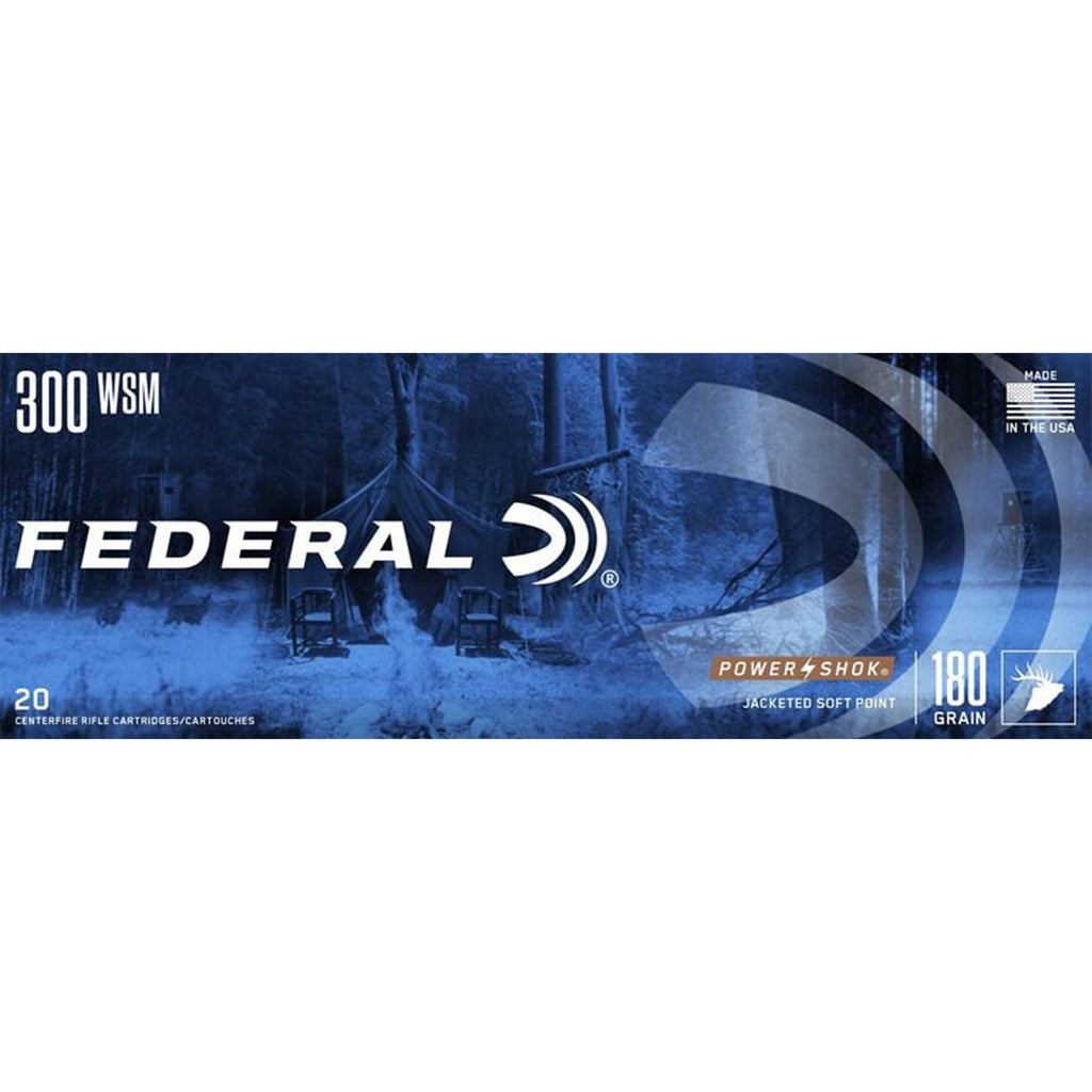 300 WSM 180gr SP Power-Shok
