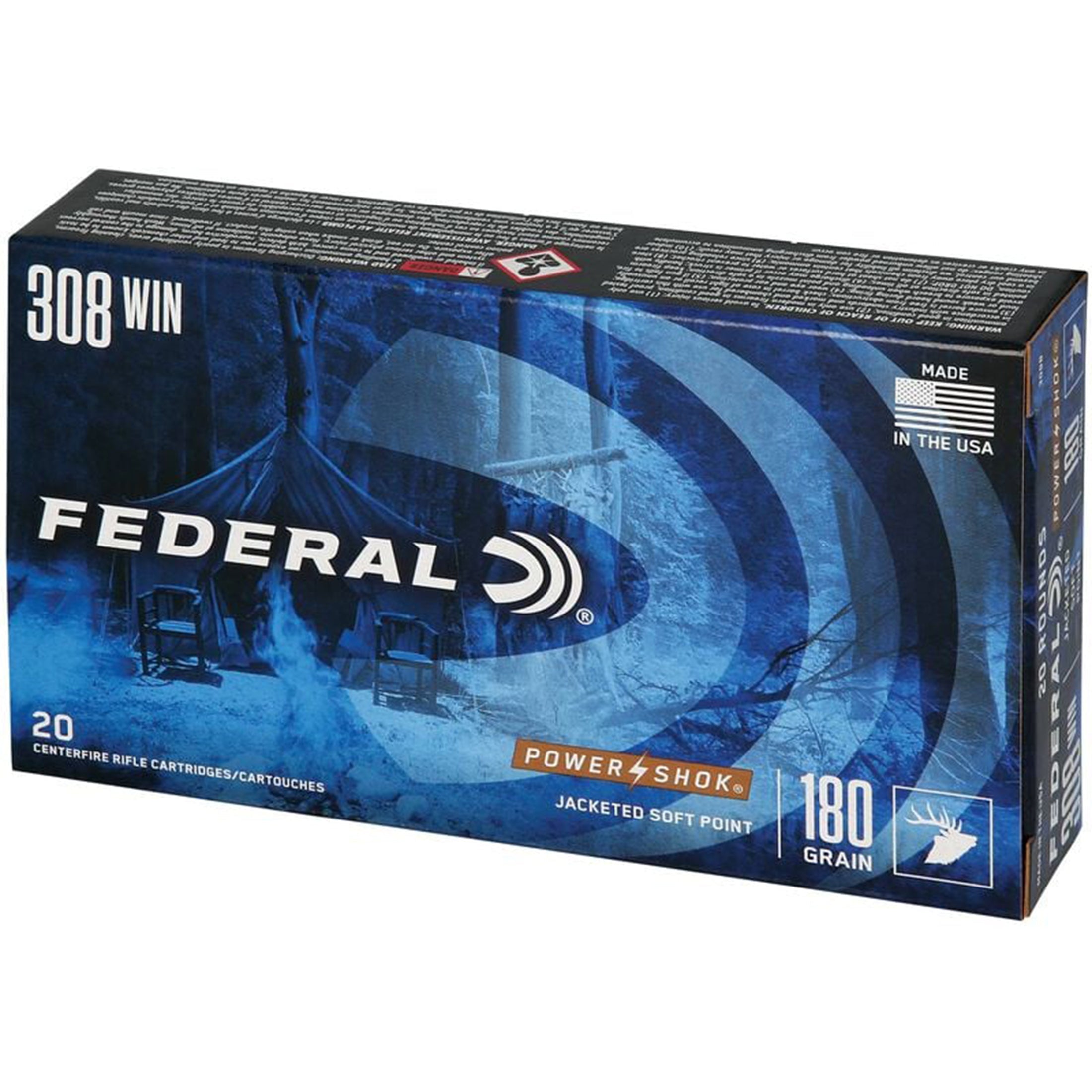 308 Win 180gr SP Power-Shok