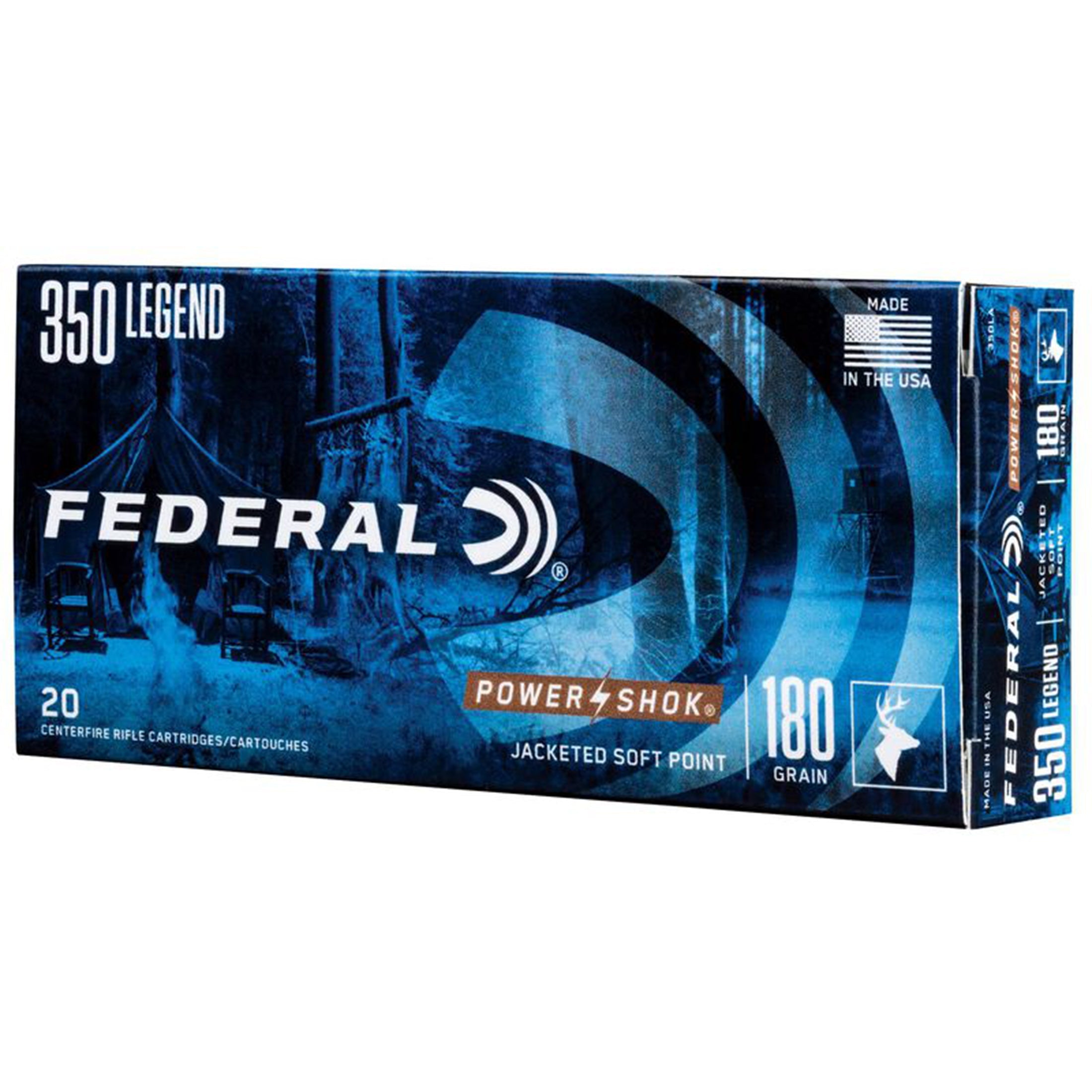 350 Legend 180gr SP Power-Shok