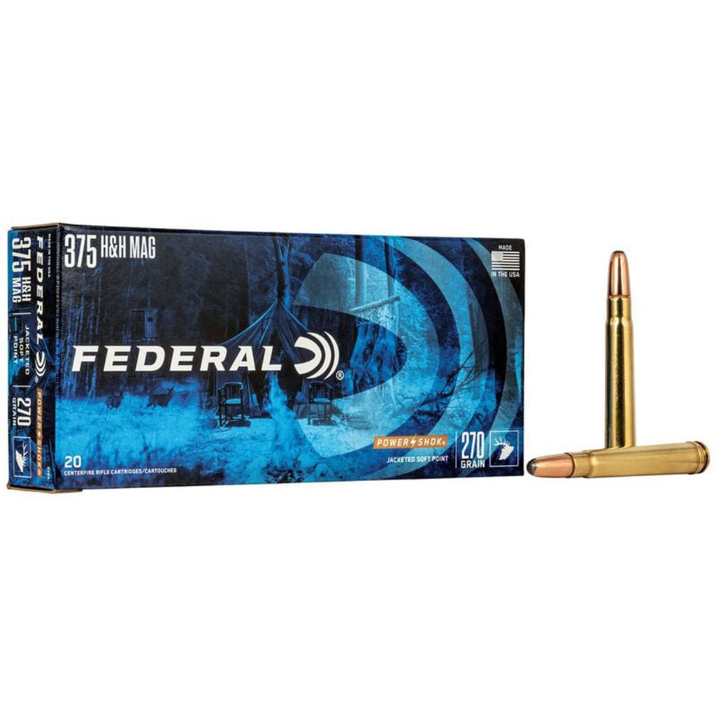 375 H&H 270gr SP Power-Shok