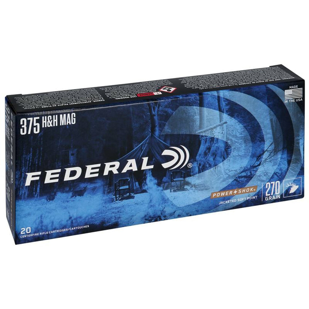 375 H&H 270gr SP Power-Shok