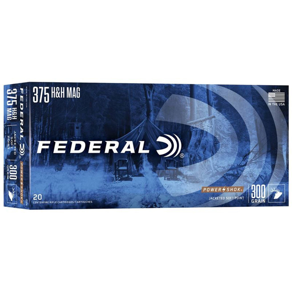 375 H&H 300gr SP Power-Shok