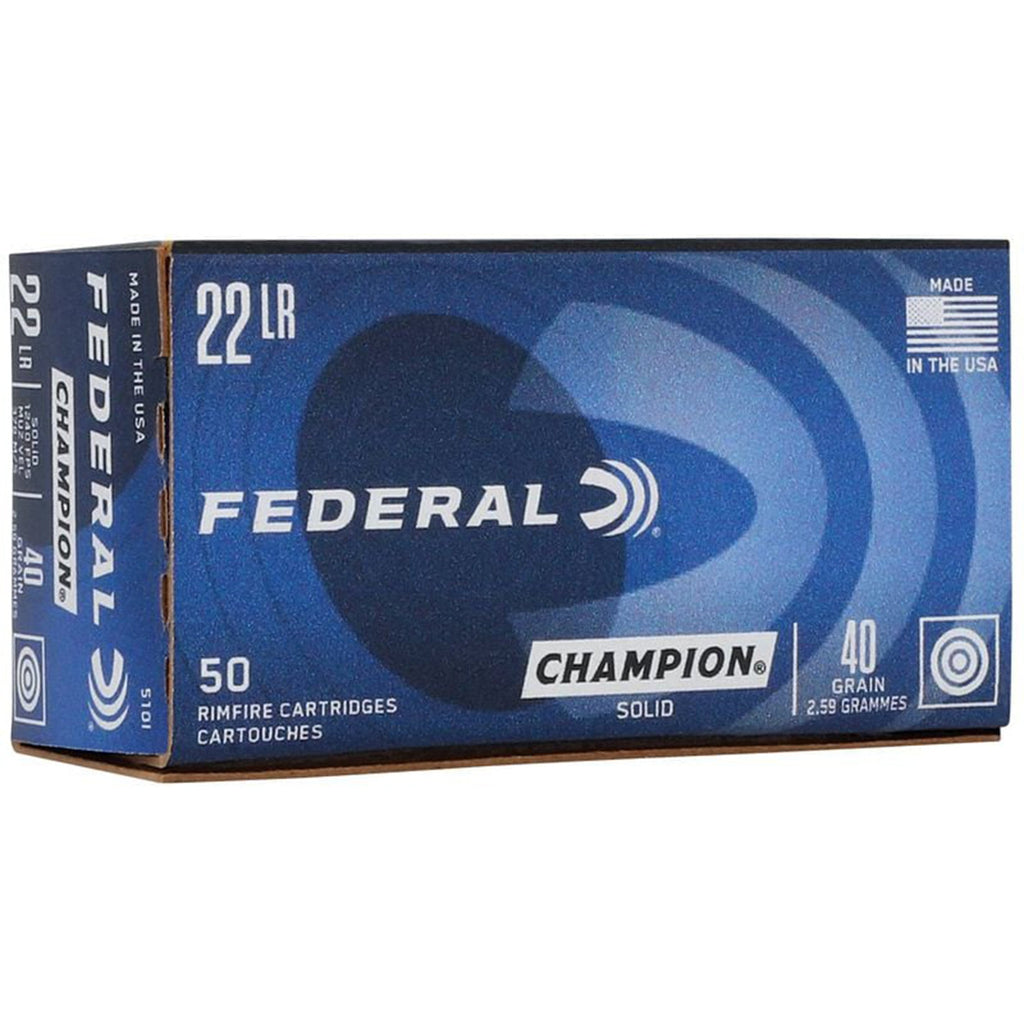 22LR 40gr Solid HV Champion