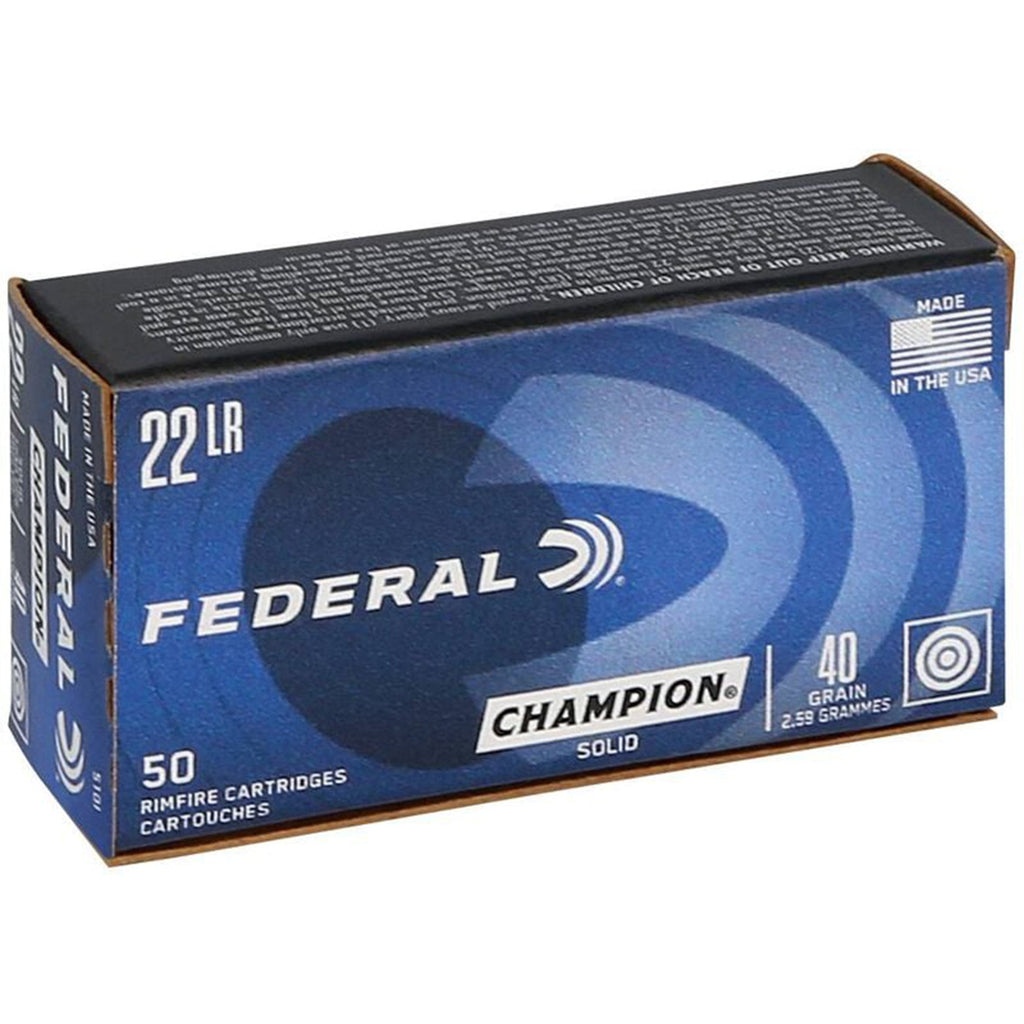 22LR 40gr Solid HV Champion