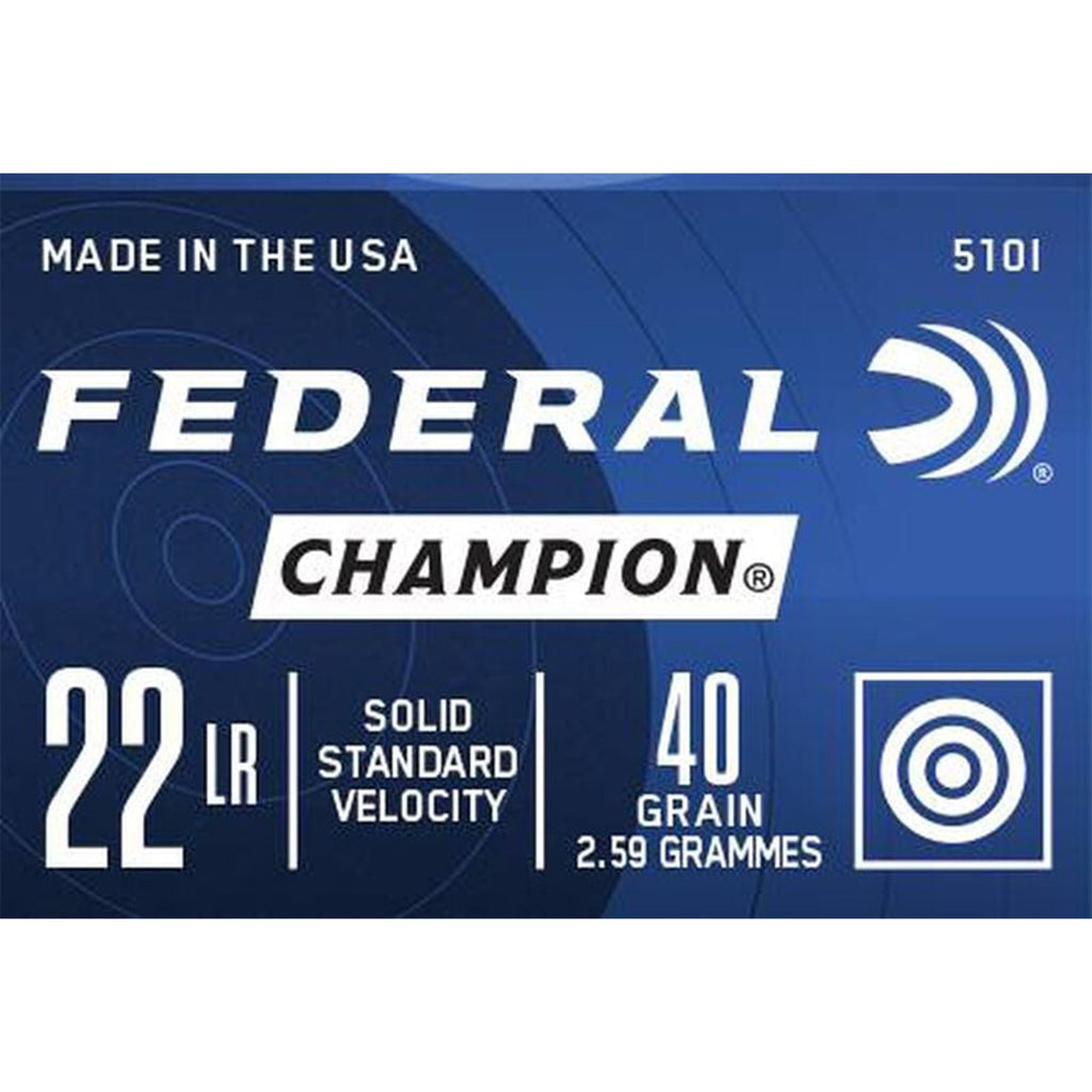 22LR 40gr Solid HV Champion