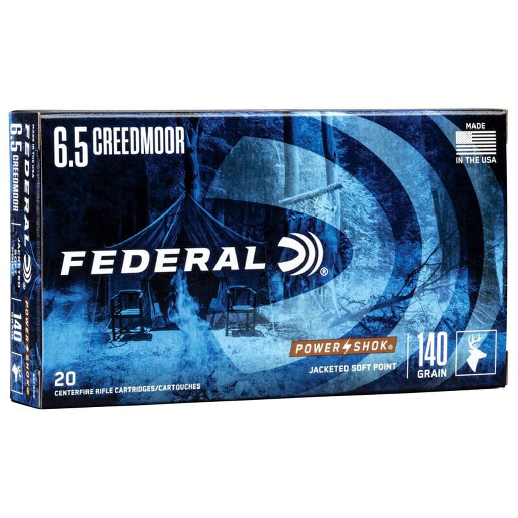 6.5 Creedmoor 140gr SP Powershok