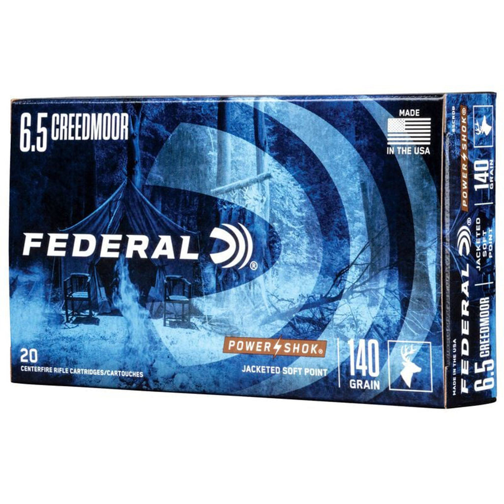6.5 Creedmoor 140gr SP Powershok