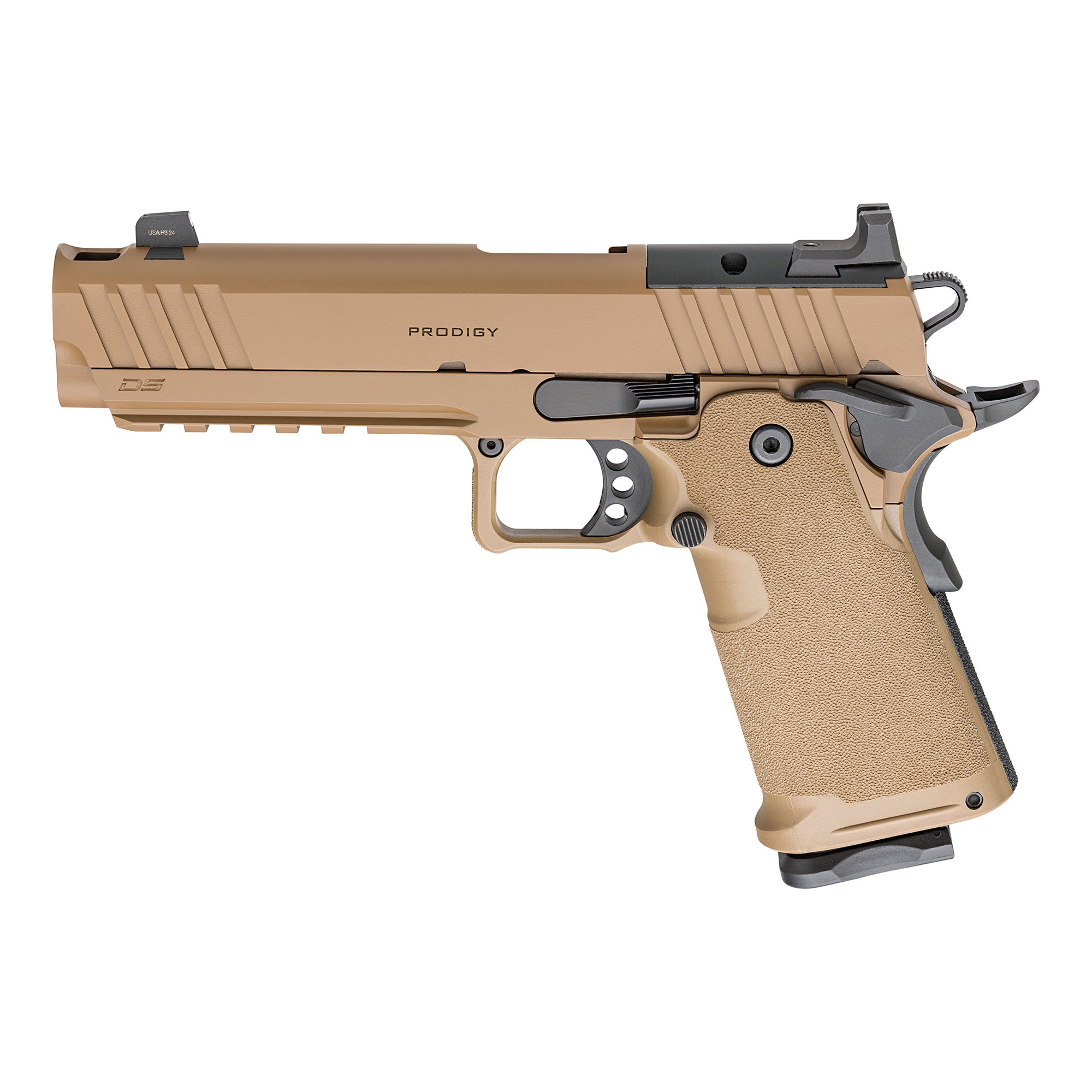 1911 DS Prodigy Comp AOS Coyote