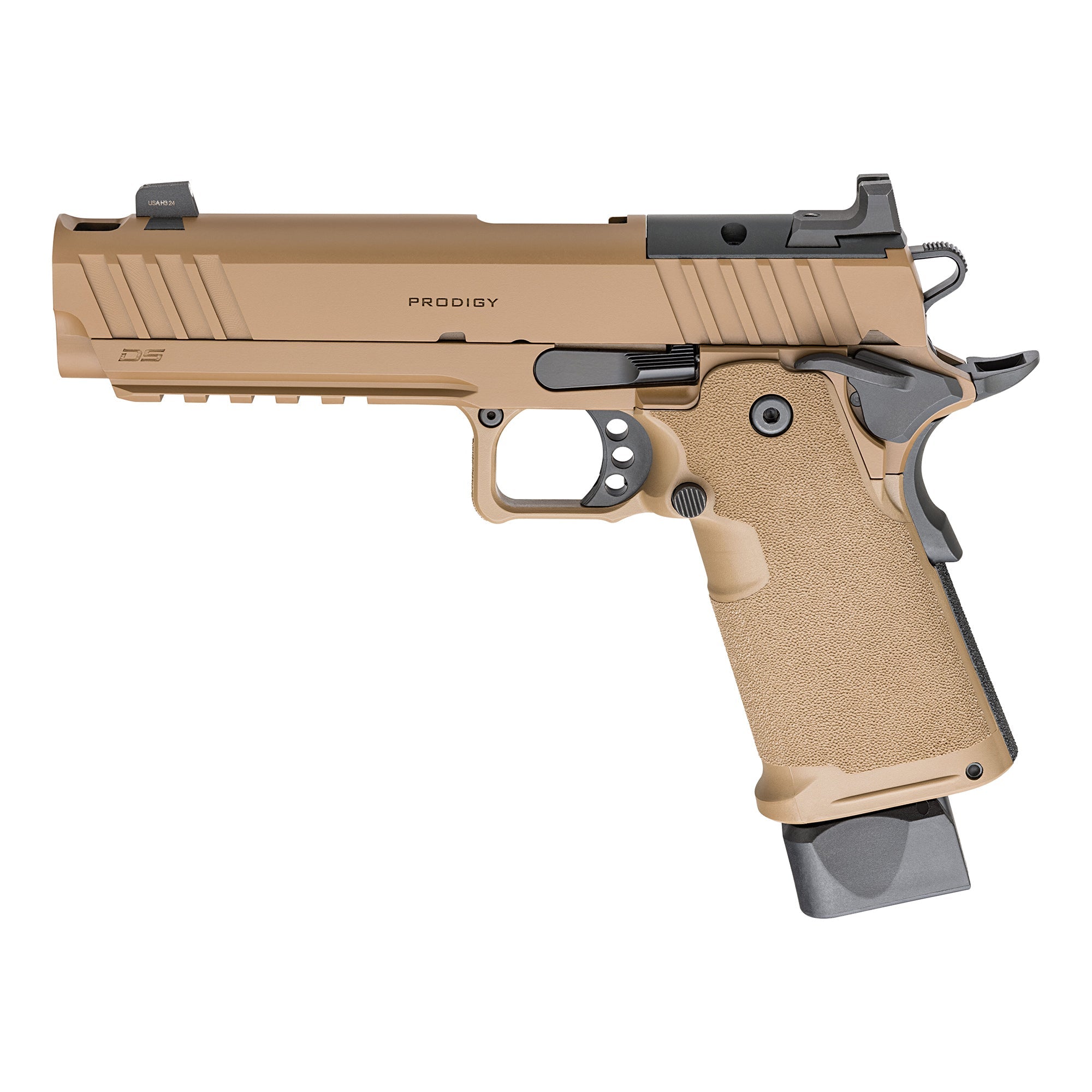 1911 DS Prodigy Comp AOS Coyote