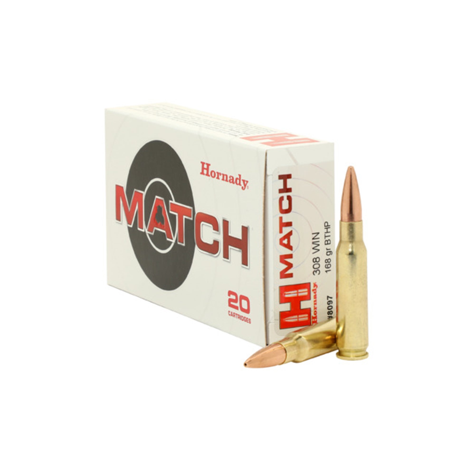 308 Win 168gr BTHP Match