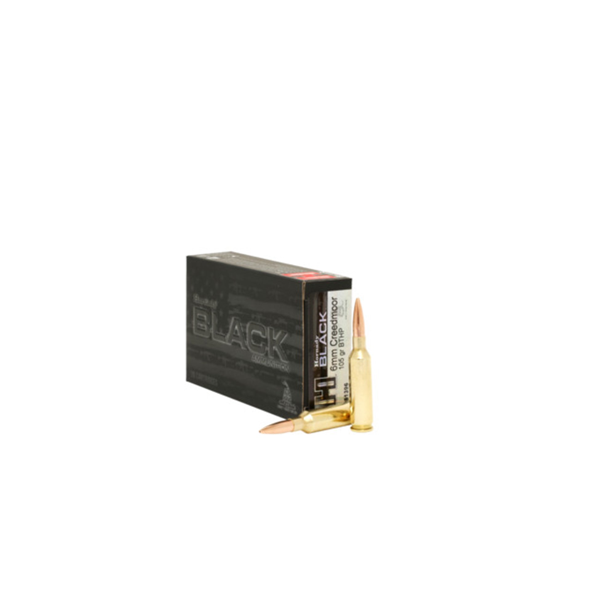 6mm Creedmoor 105gr BTHP Black