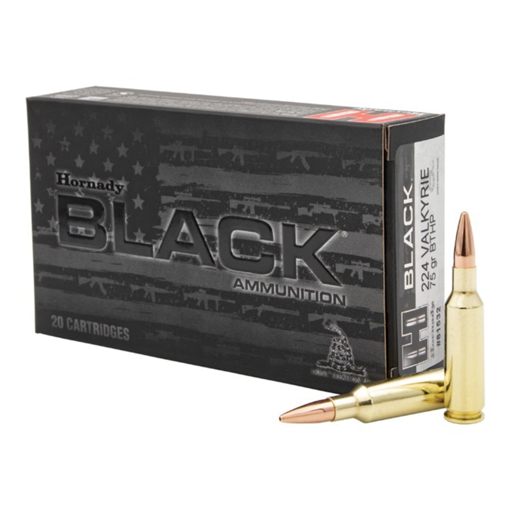 224 Valkyrie 75gr BTHP Black