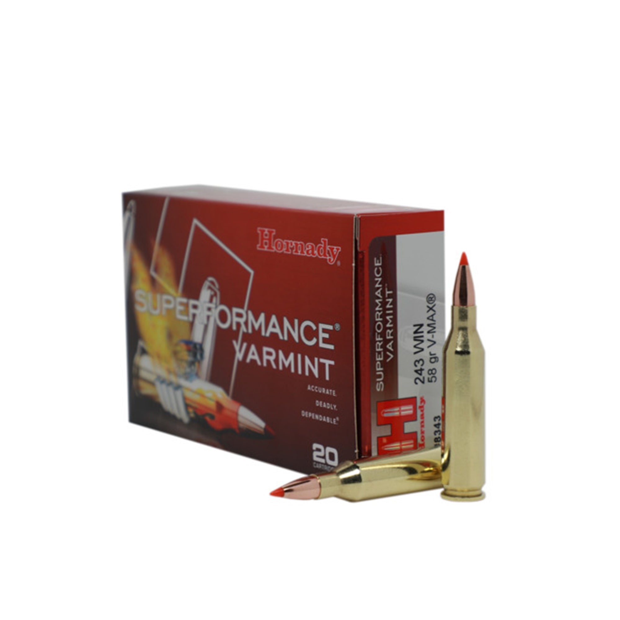 243 Win 58gr V-Max SPF