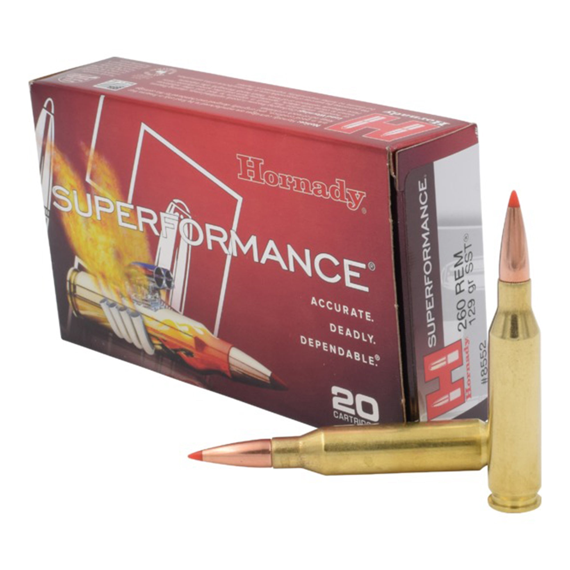 260 Rem 129gr SST