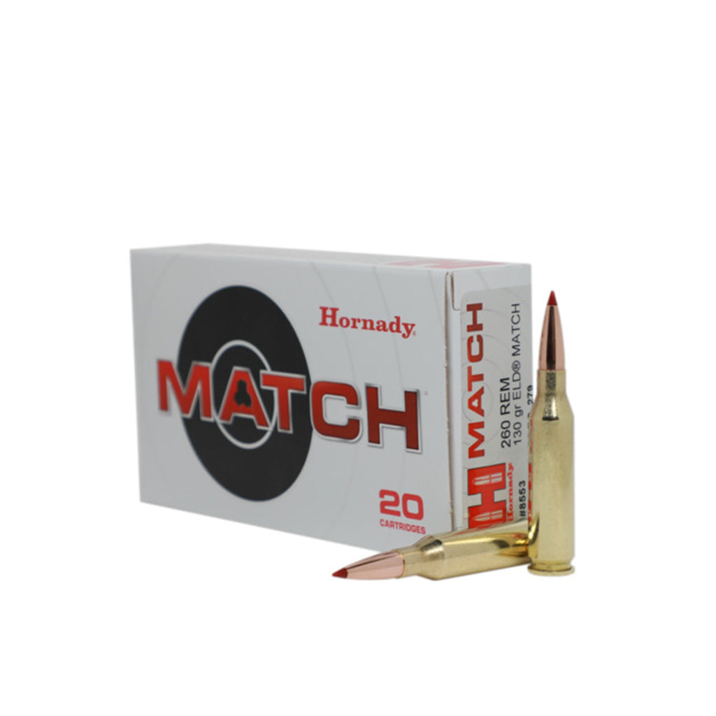 260 Rem 130gr ELD Match