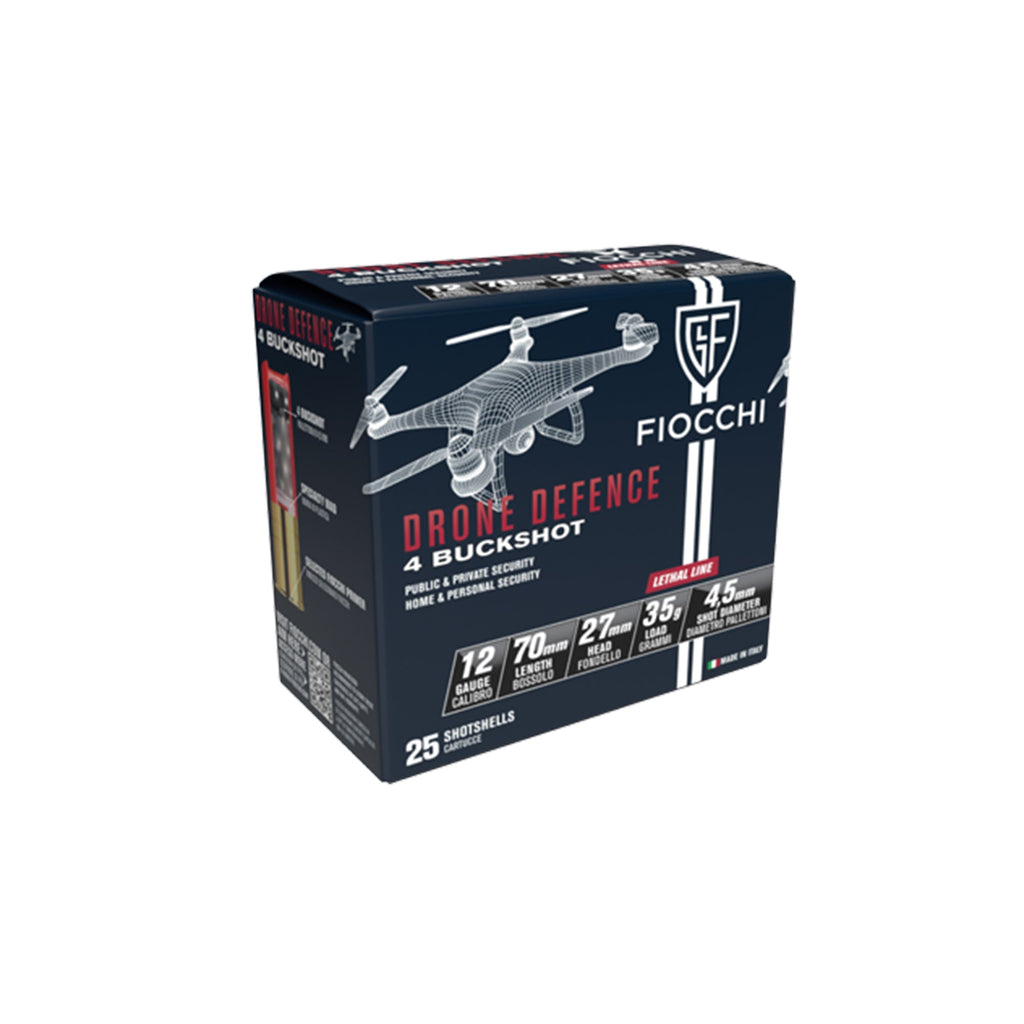 12G Drone Defence 35gm 4 Buck 4.5mm