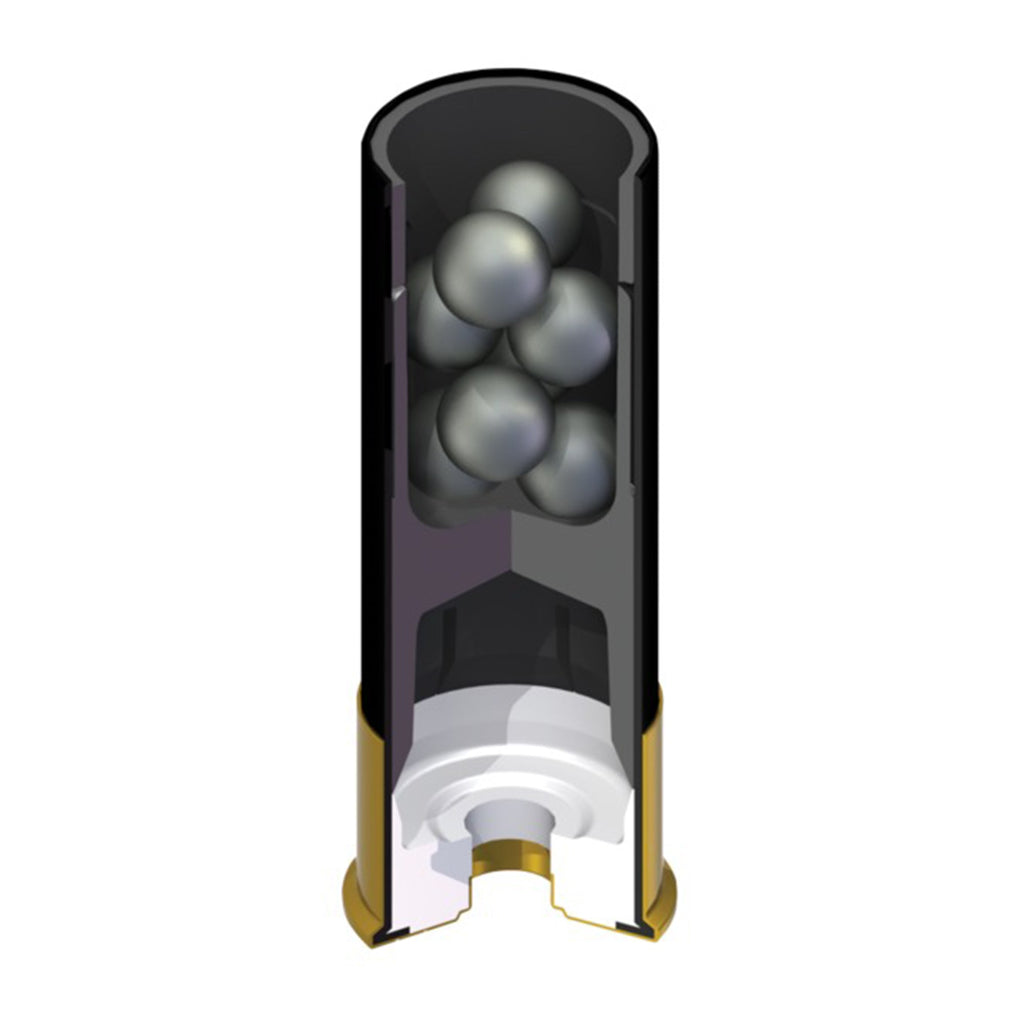 12 Ga 00 Buckshot Black