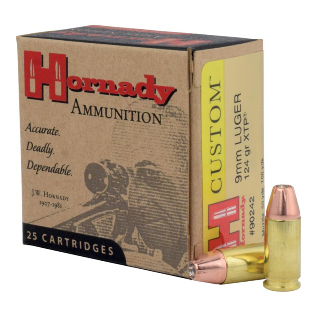 9mm Luger 124gr JHP/XTP