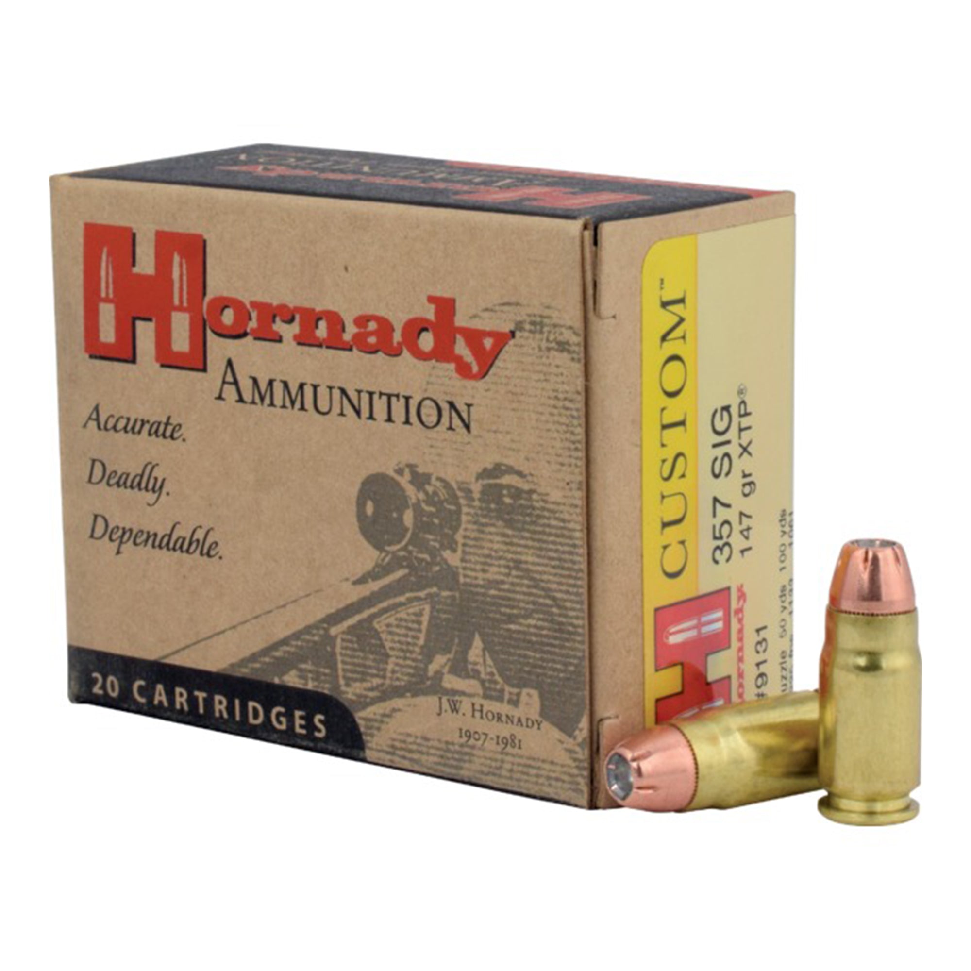 357 Sig 147gr JHP/XTP