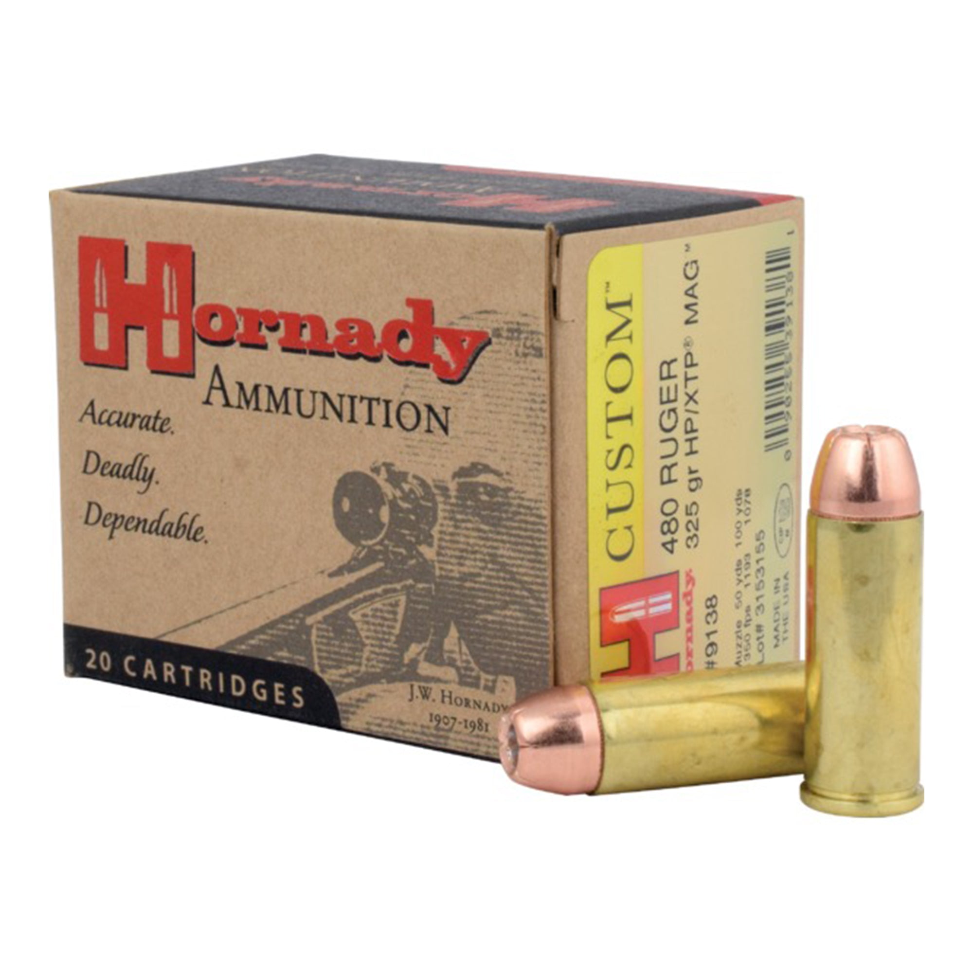 480 325gr XTP Mag