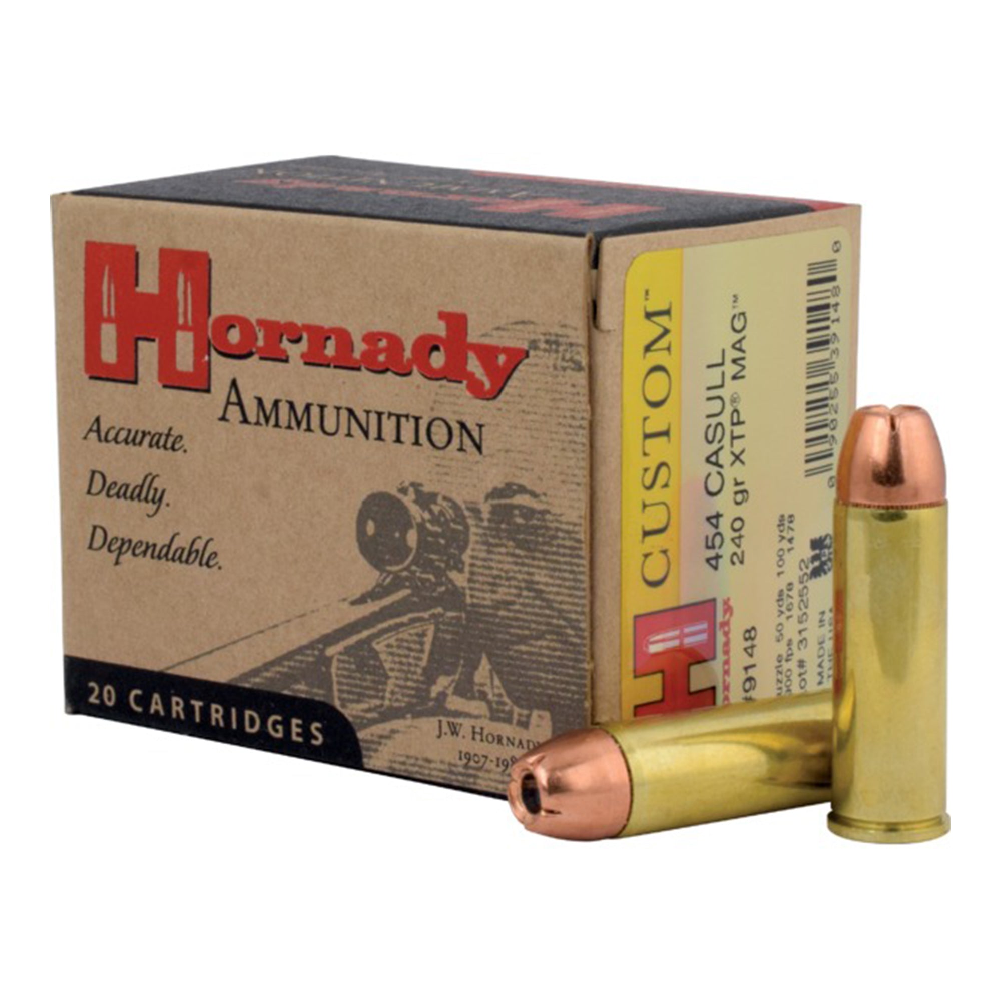 454 Casull 240gr XTP/Mag