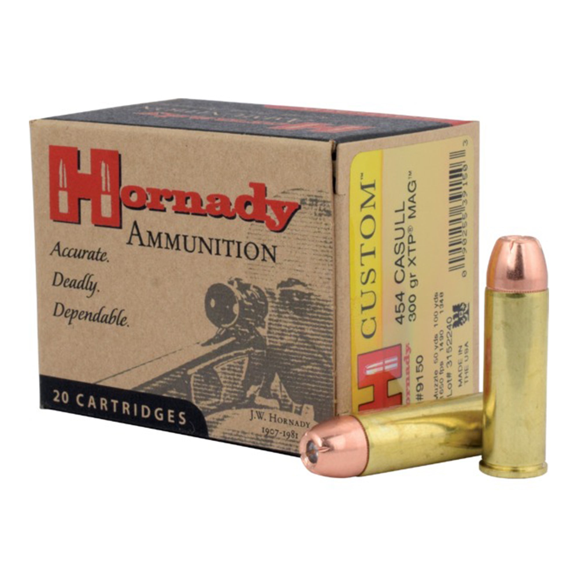 454 Casull 300gr XTP/Mag