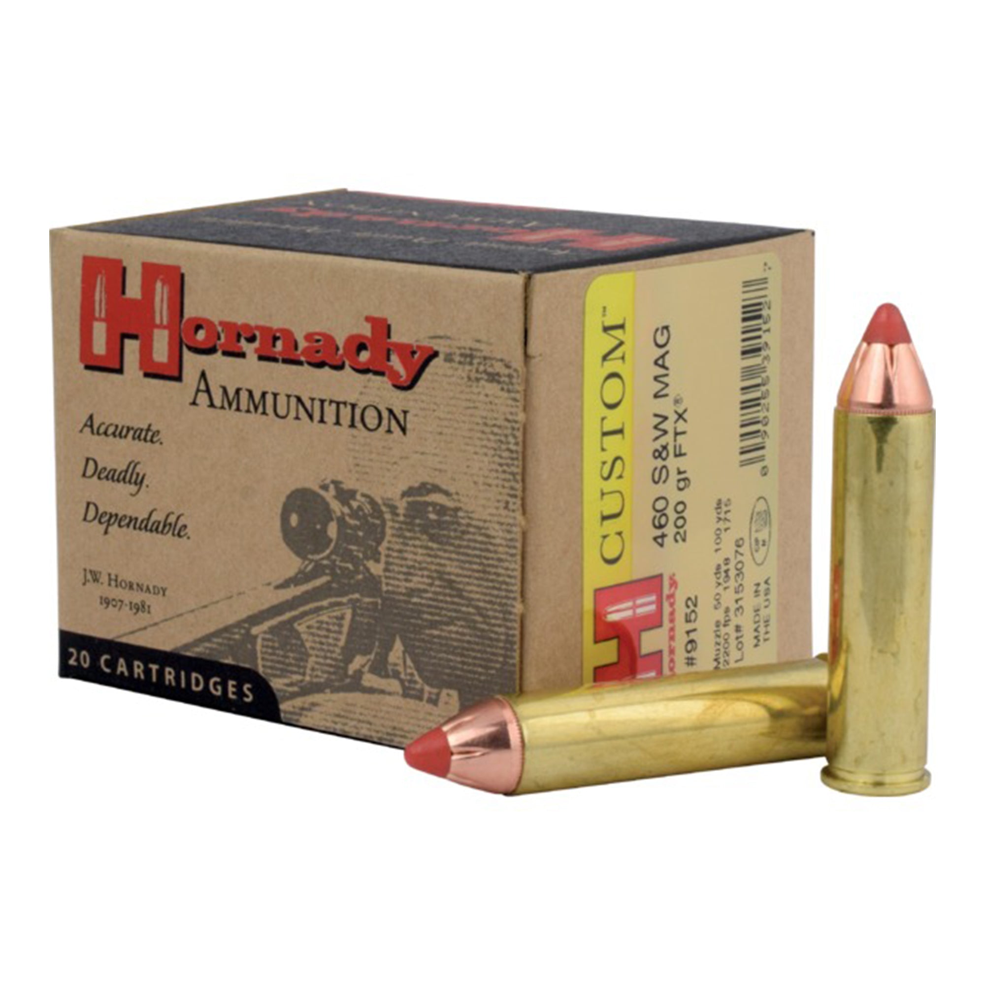 460 S&W 200gr SST