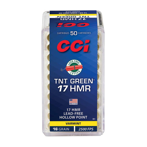 17 HMR TNT Green 16gr HP 2500fps