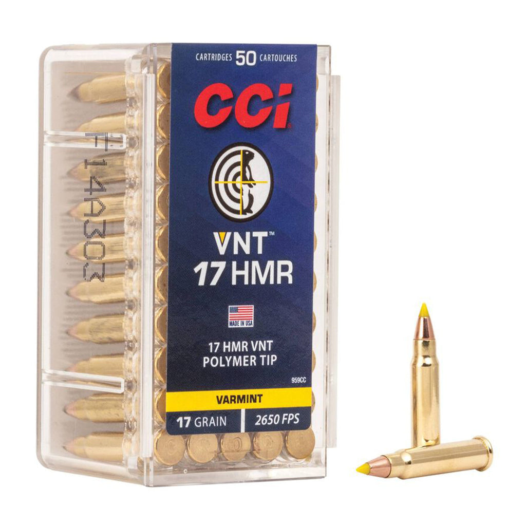 17 HMR Vnt 17gr Tipped 2650fps