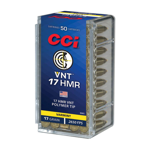 17 HMR Vnt 17gr Tipped 2650fps