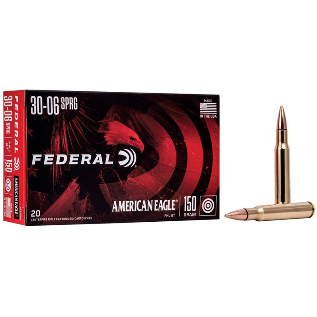 30-06 SPr 150gr FMJ American Eagle