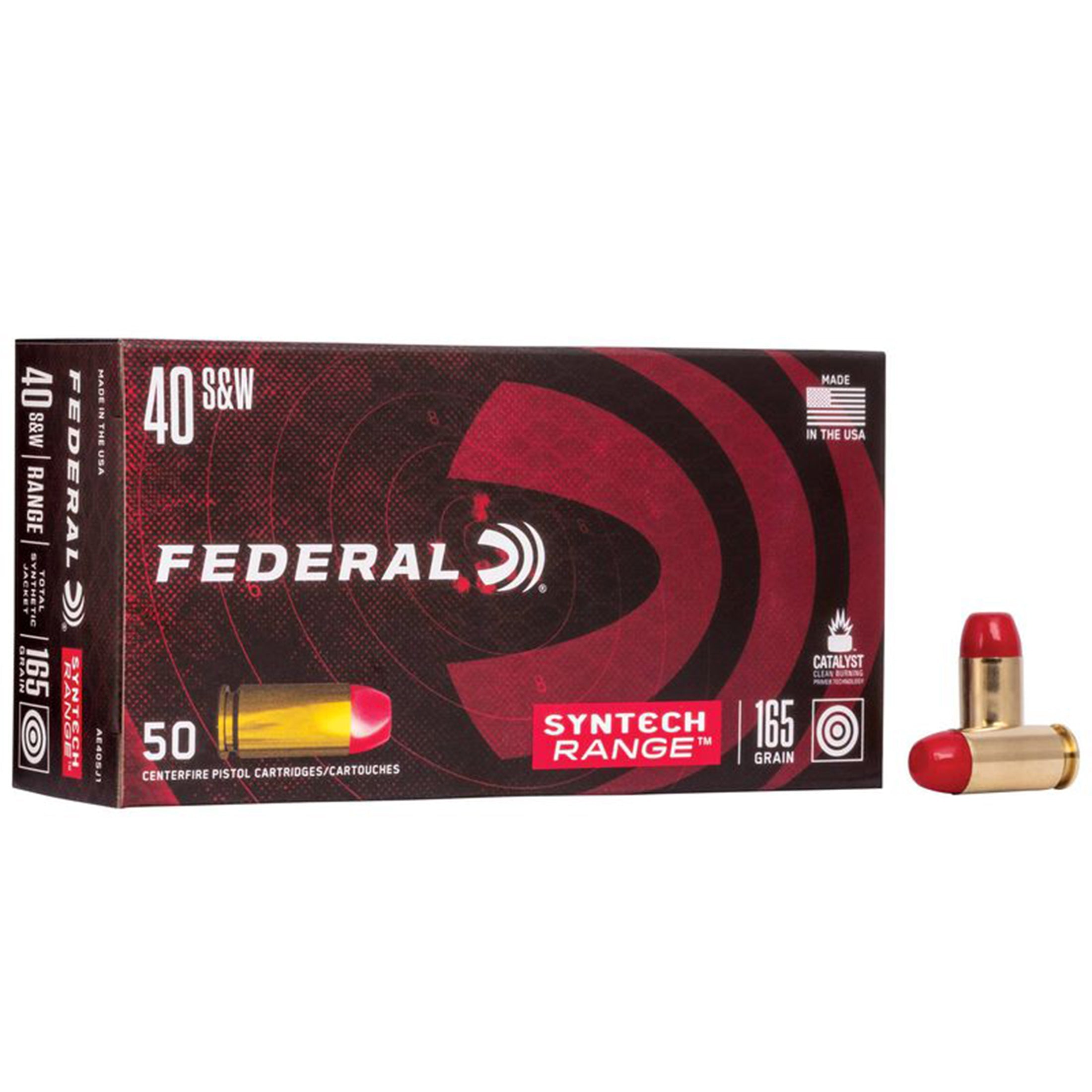 40 S&W 165gr TSJ Syntech Jacket American Eagle
