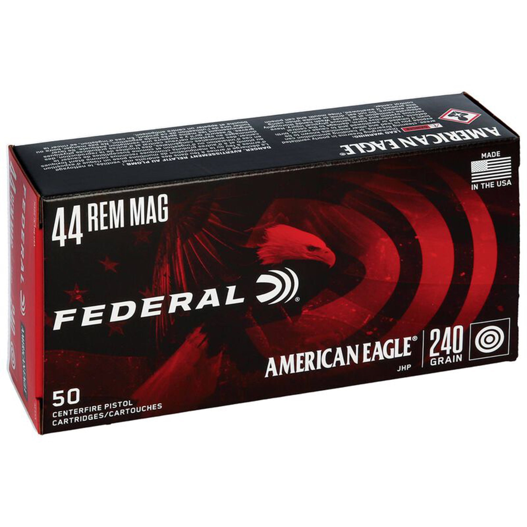 44 Mag 240gr JHP American Eagle