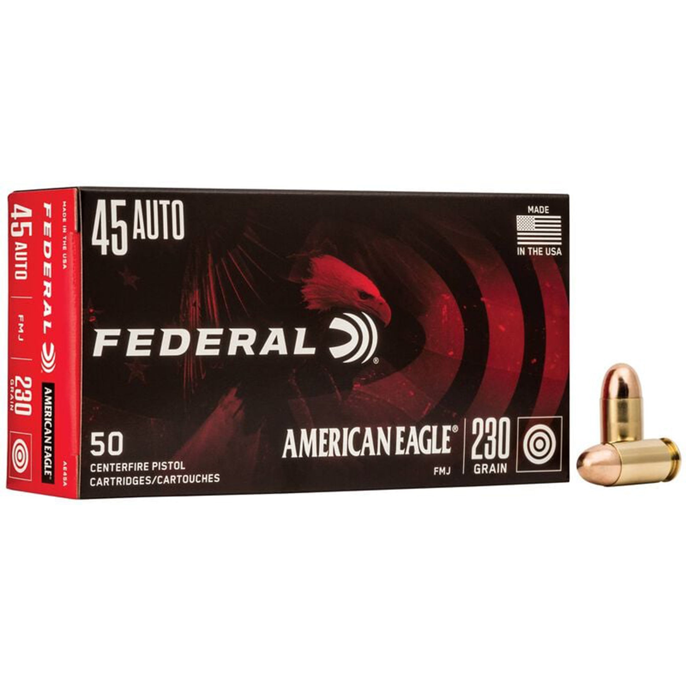 45 ACP 230gr FMJ American Eagle