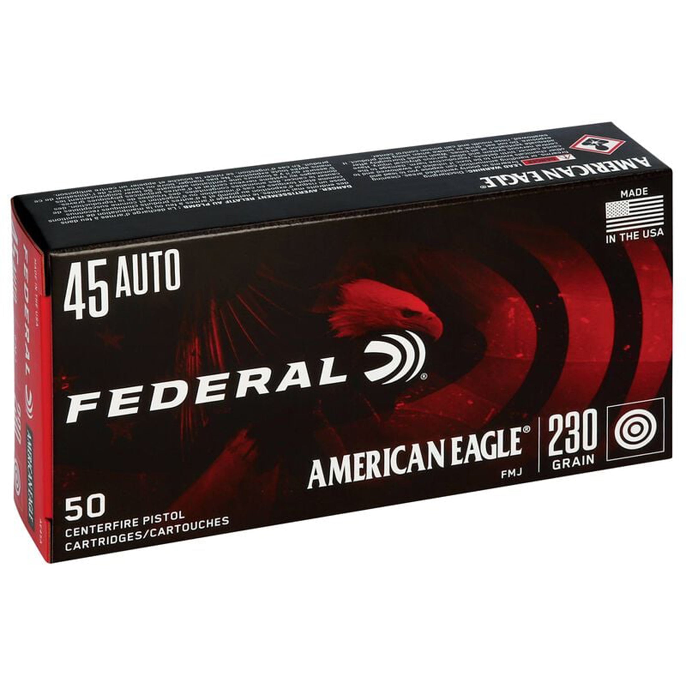 45 ACP 230gr FMJ American Eagle