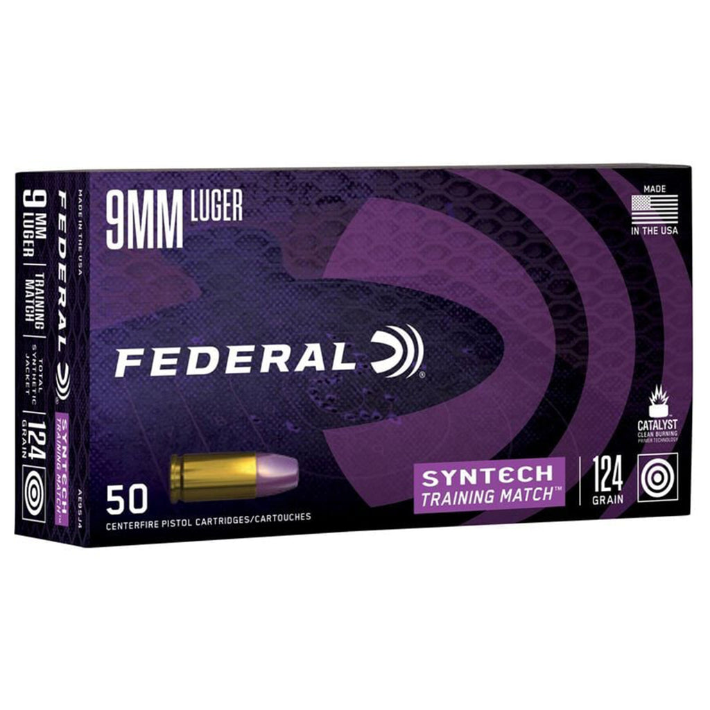 9mm Luger 124gr TSJ FN Syntech Training Match